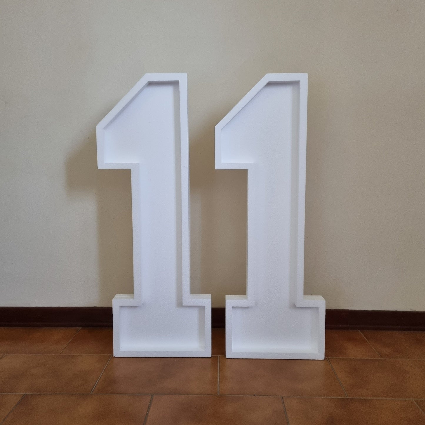 Numero 11 Polistirolo