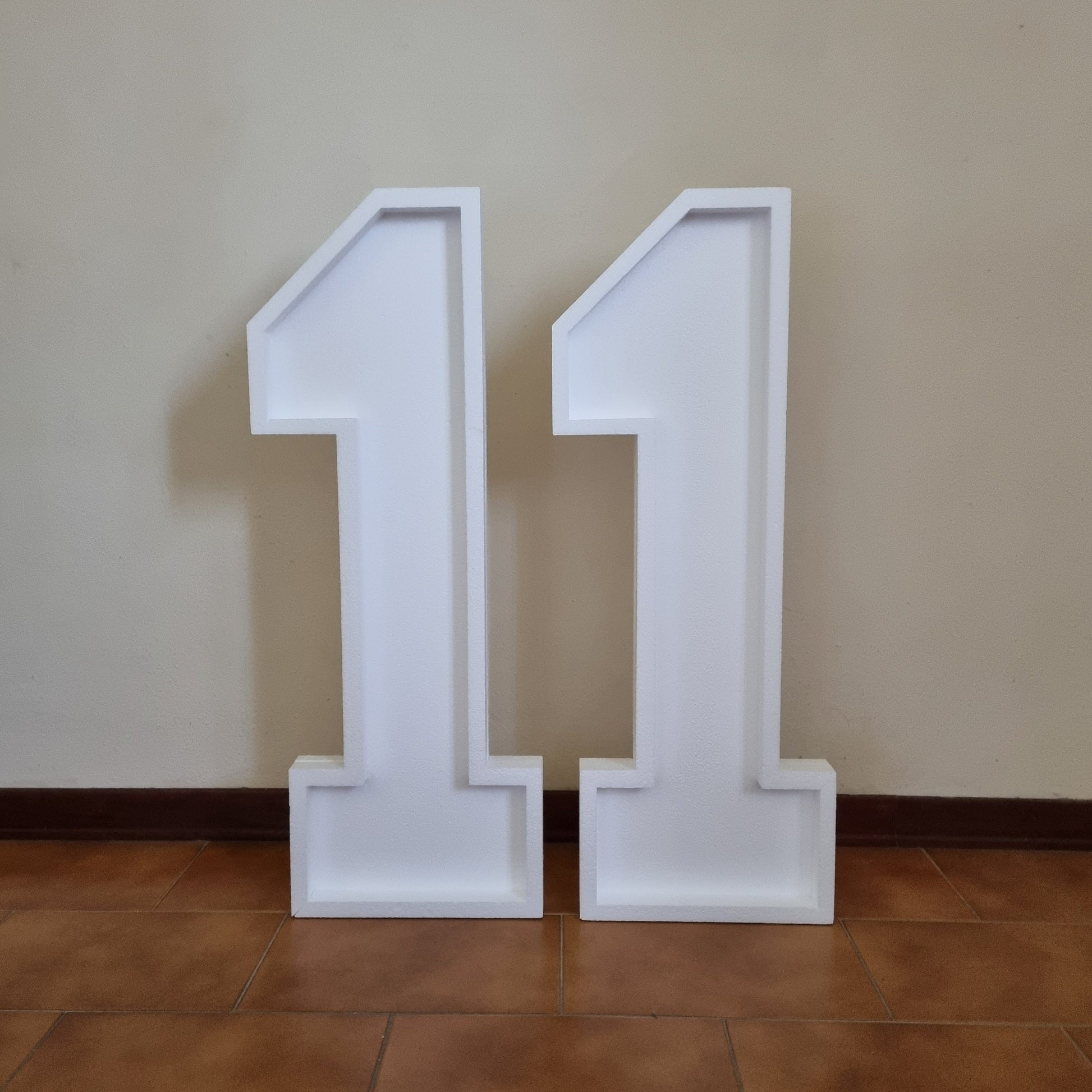 Numero 11 Polistirolo