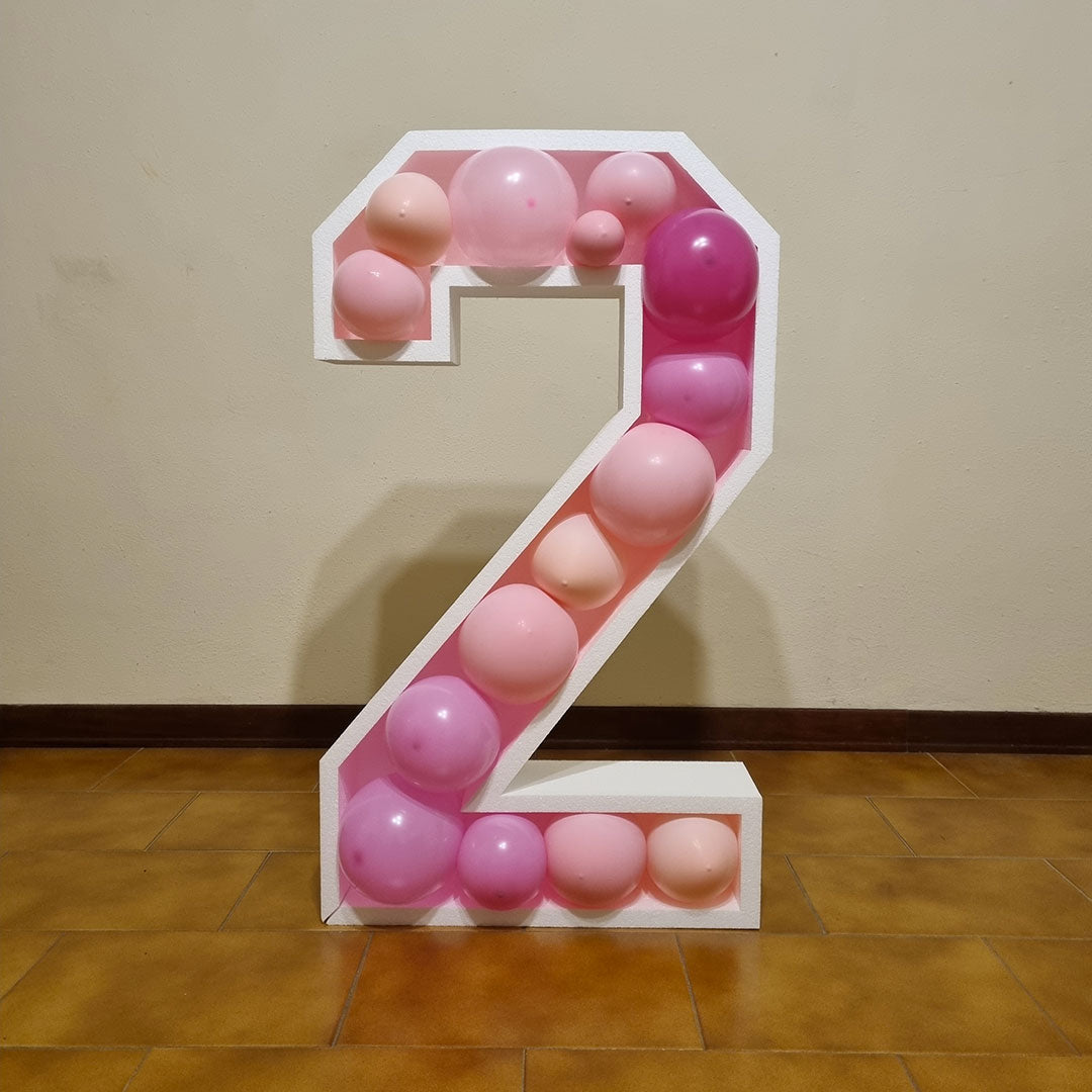 Numero 2 Porta Palloncini Grande