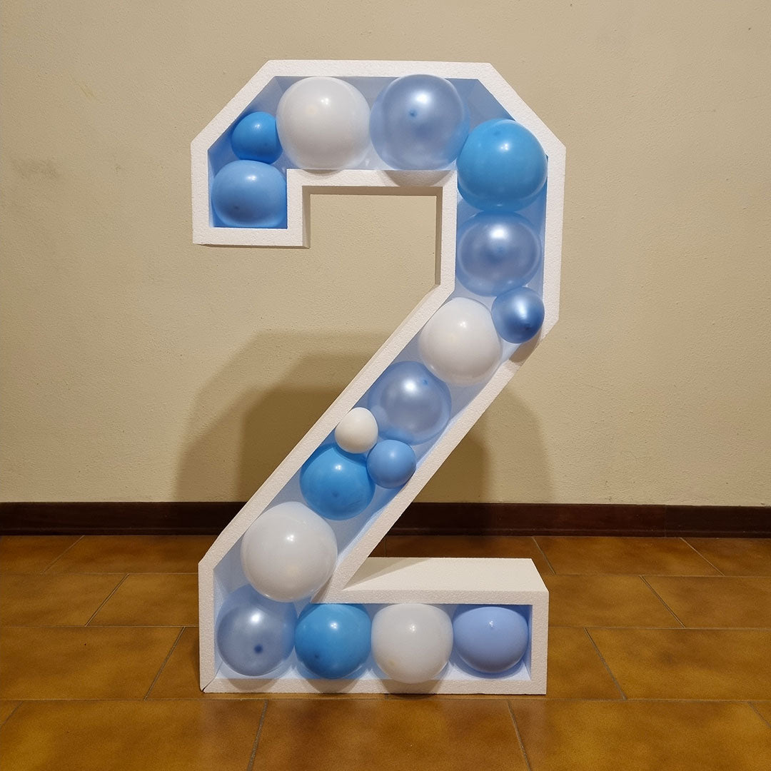 Numero 2 Porta Palloncini Grande