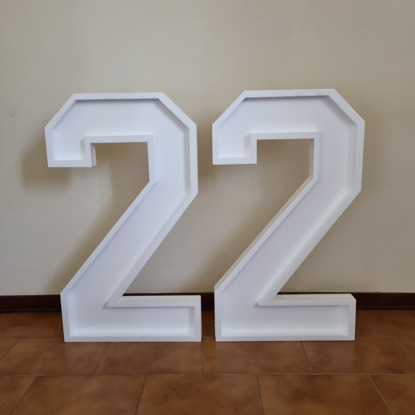 Numero 22 Polistirolo
