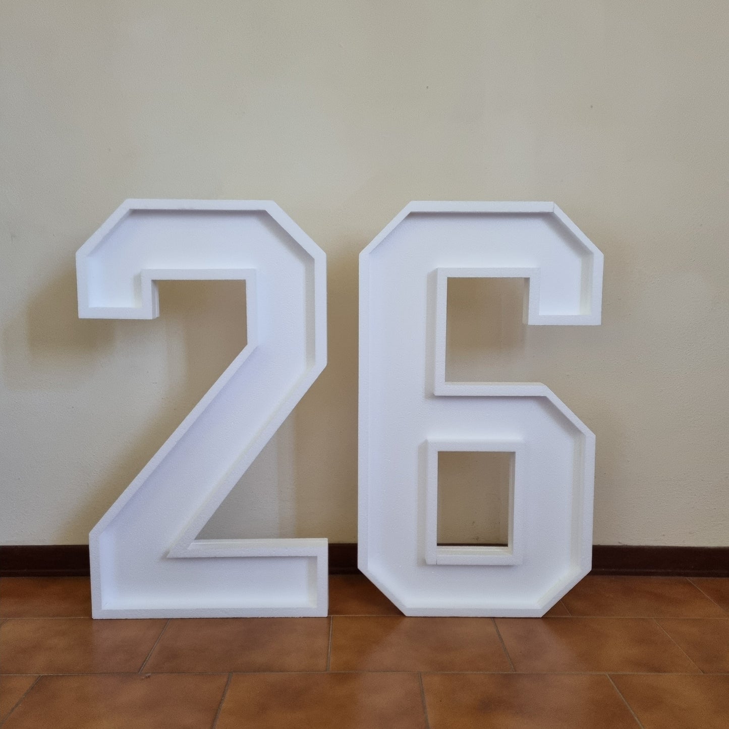 Numero 26 Polistirolo