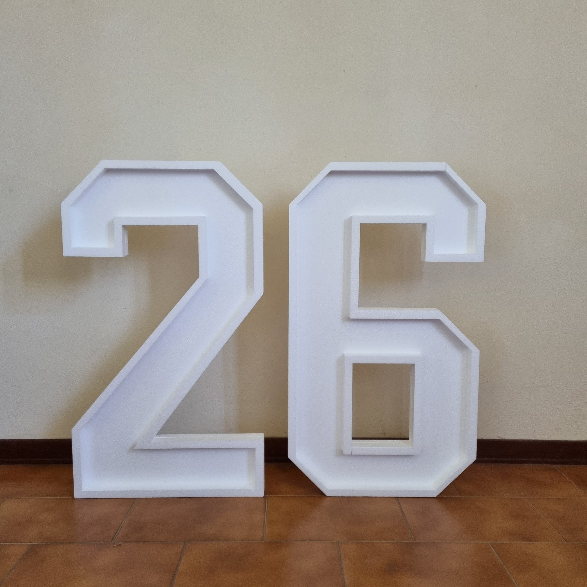 Numero 26 Polistirolo