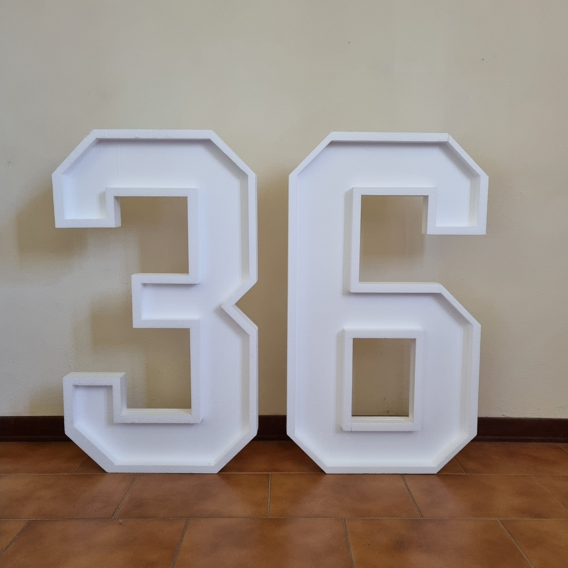 Numero 36 Polistirolo