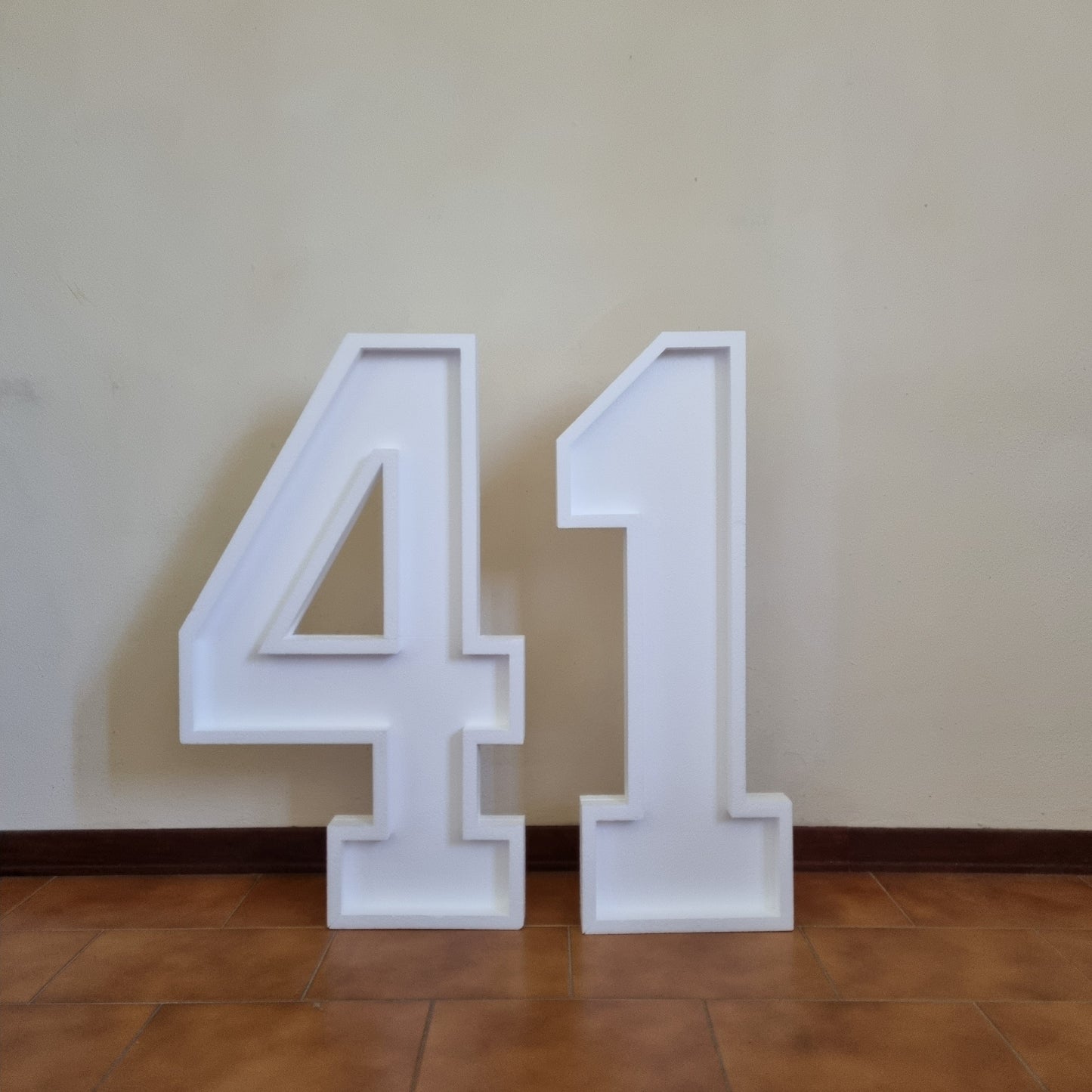 Numero 41 Polistirolo