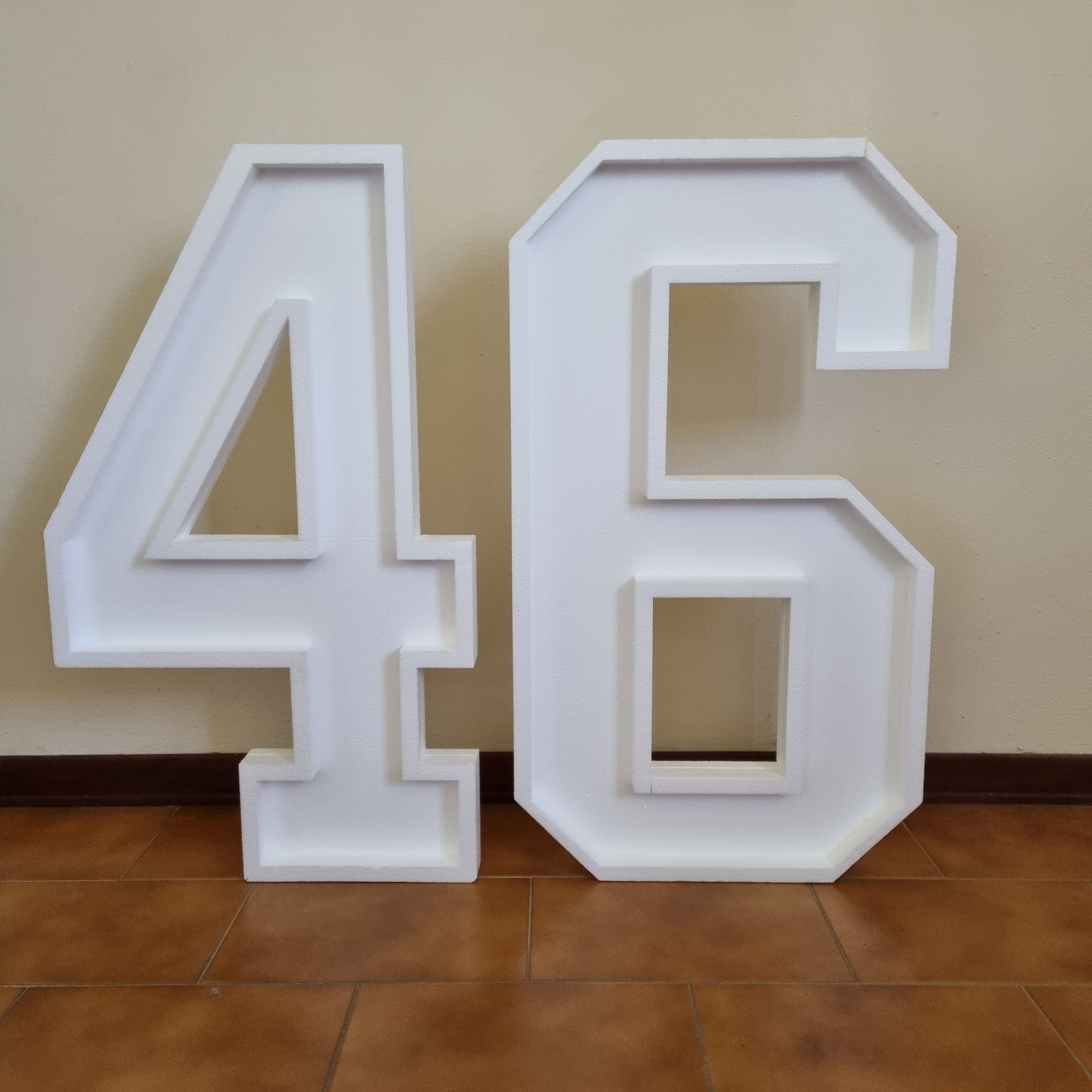 Numero 46 Polistirolo