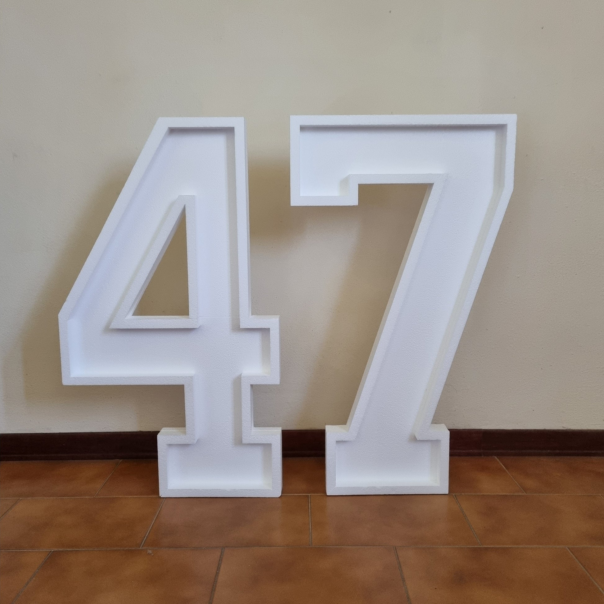 Numero 47 Polistirolo