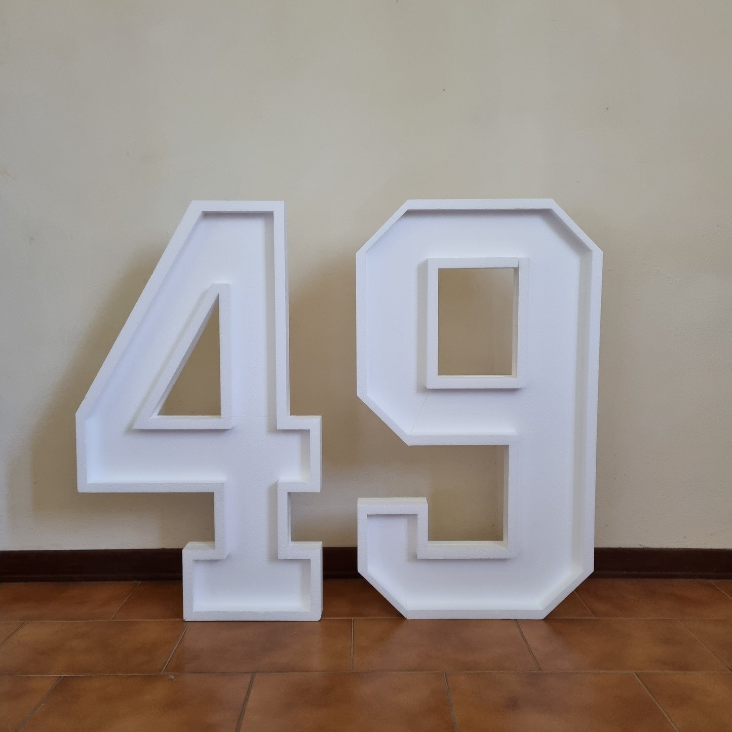 Numero 49 Polistirolo