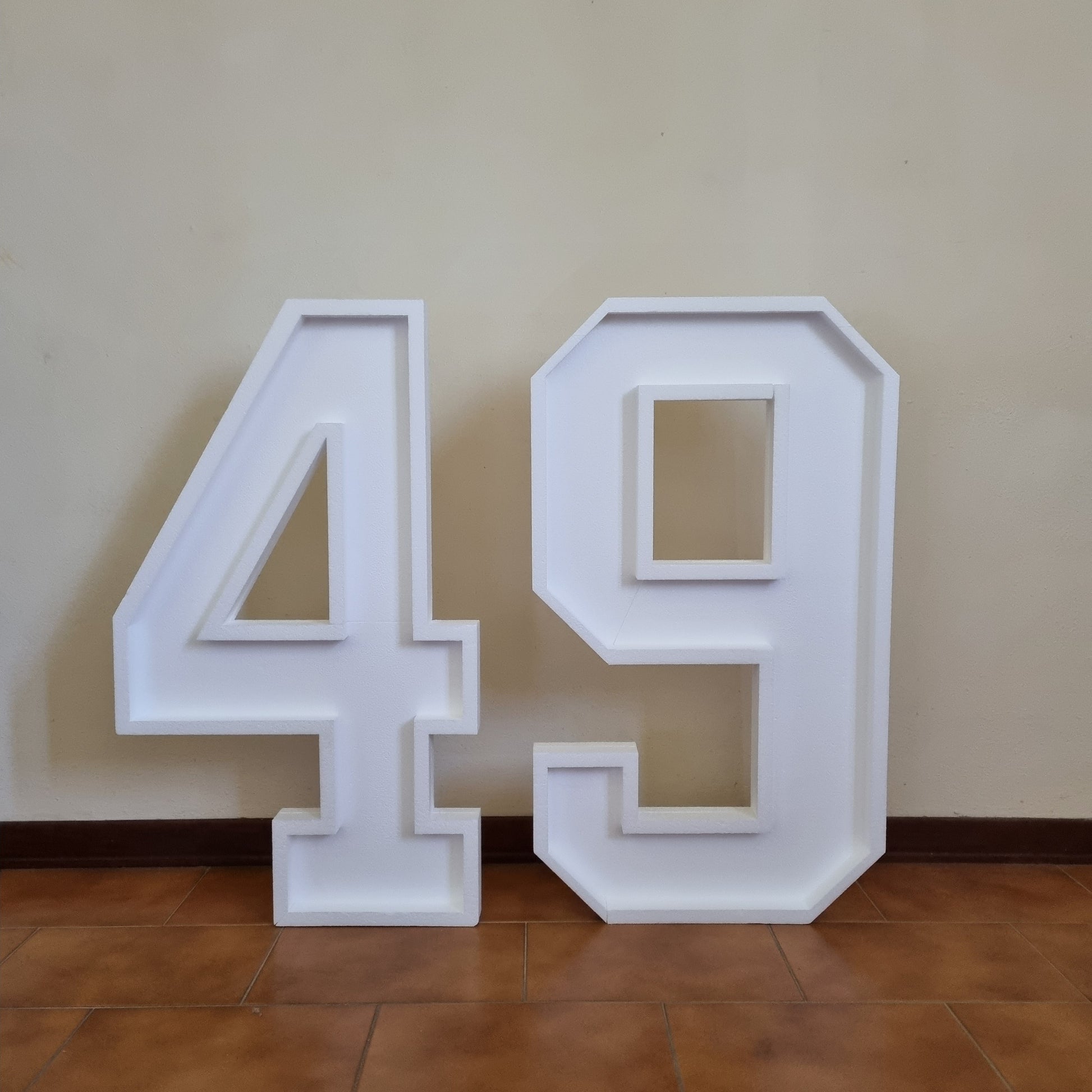 Numero 49 Polistirolo
