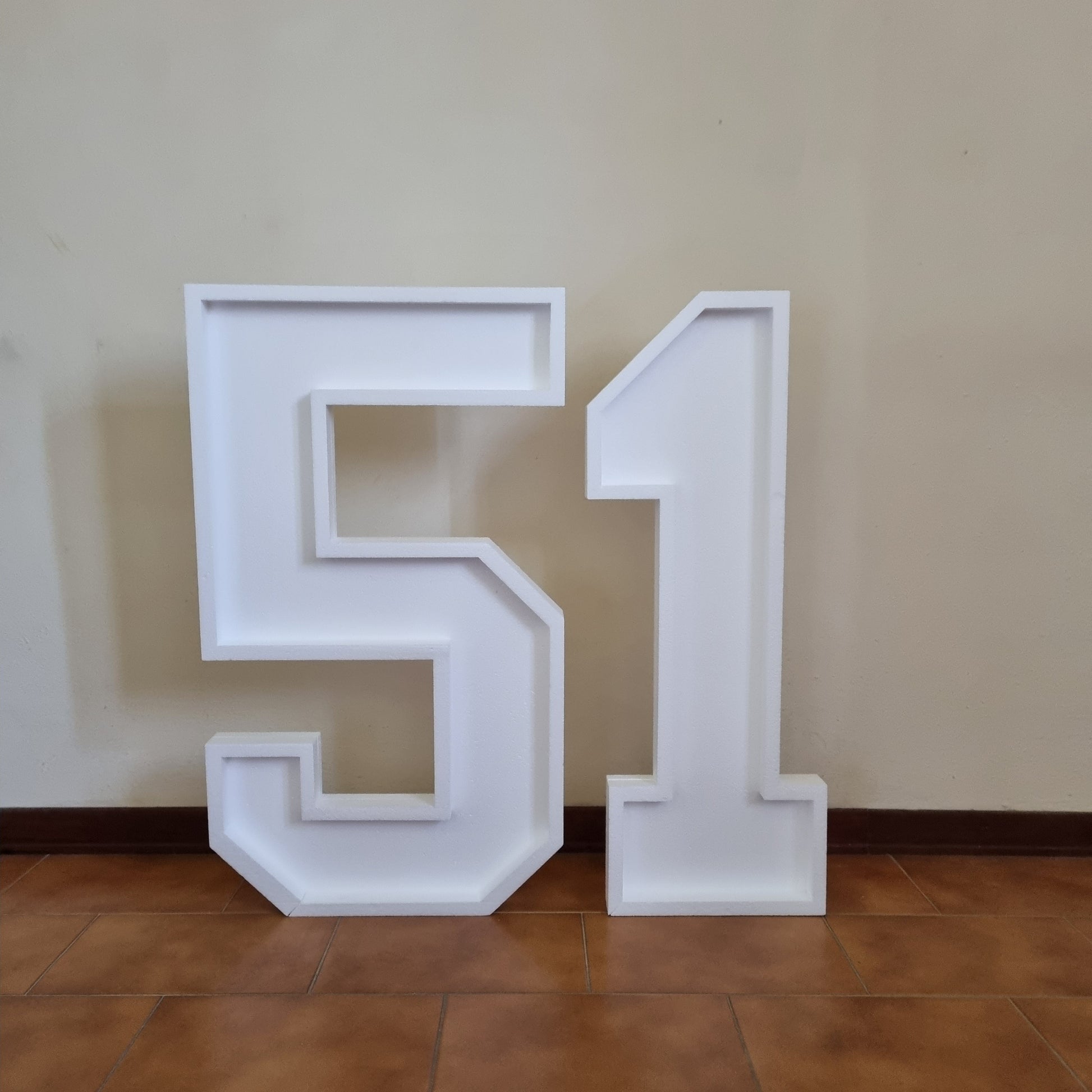 Numero 51 Polistirolo