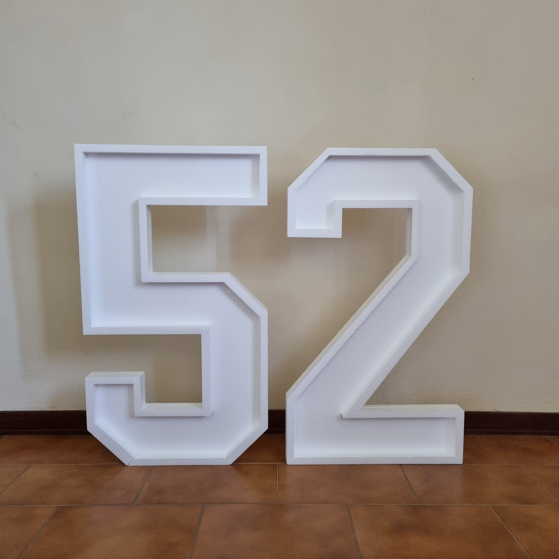 Numero 52 Polistirolo