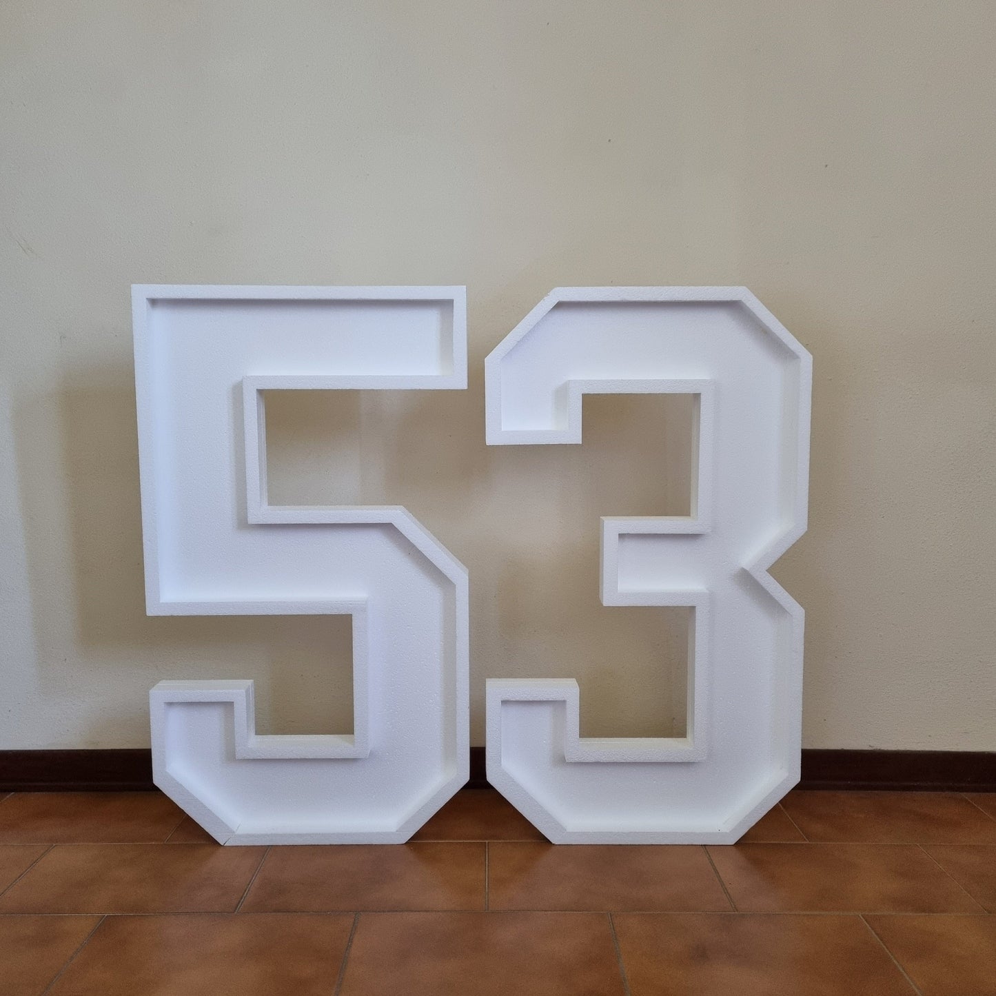 Numero 53 Polistirolo