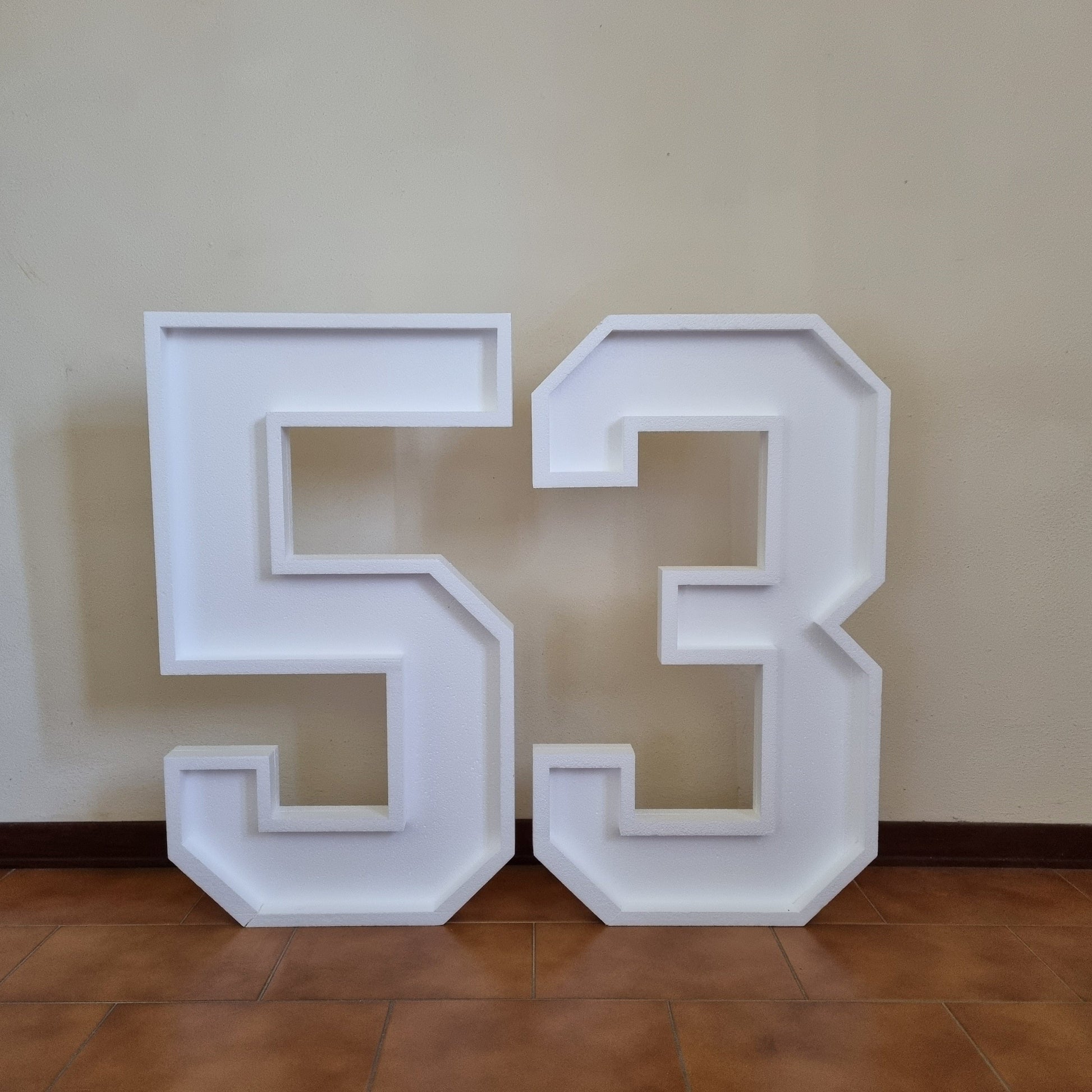 Numero 53 Polistirolo