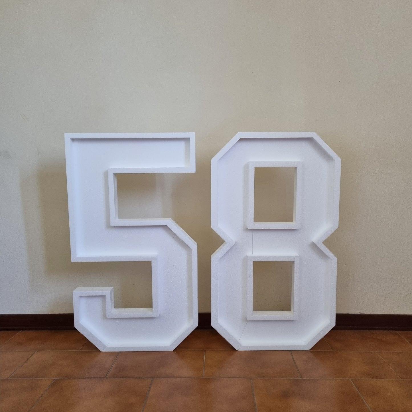 Numero 58 Polistirolo