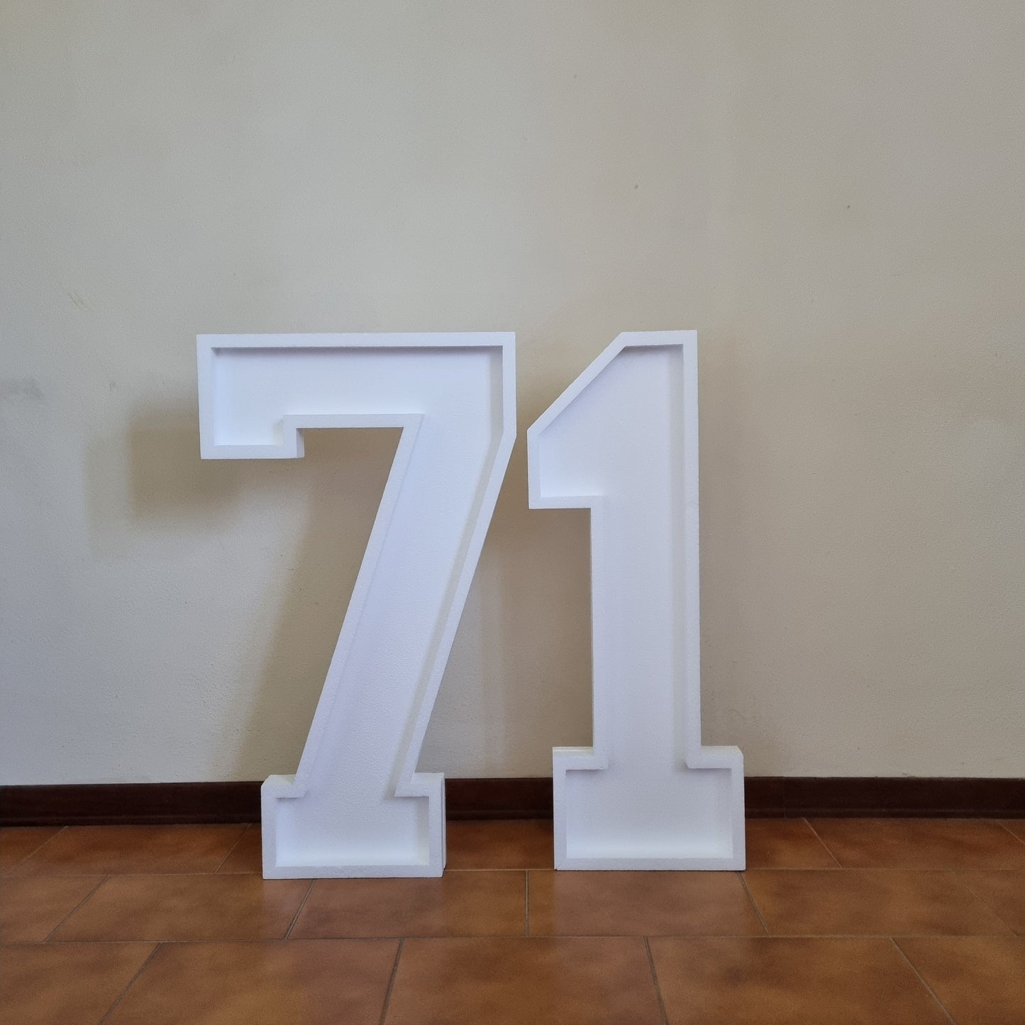 Numero 71 Polistirolo