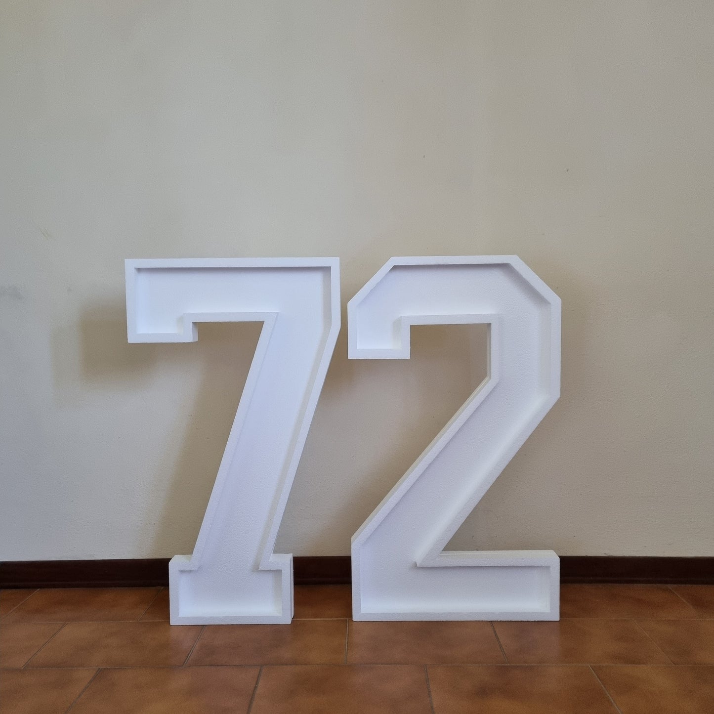 Numero 72 Polistirolo