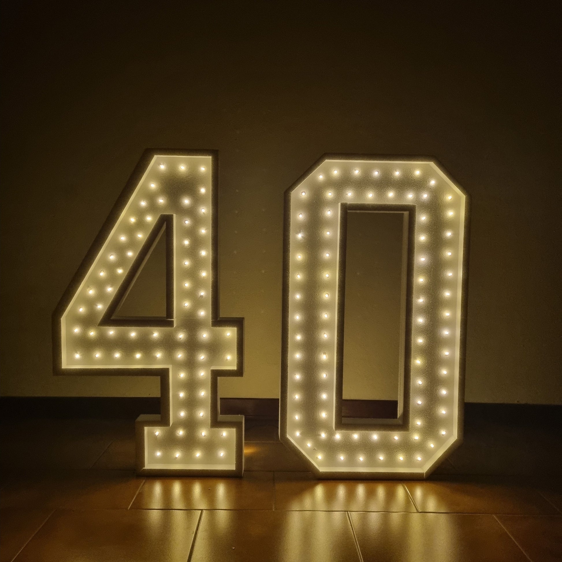 Número 40 luminoso (entre los más vendidos)