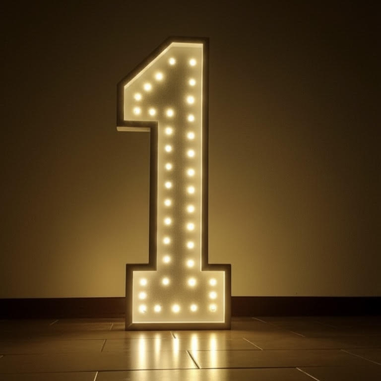 Numero 1 SUPER Luminoso