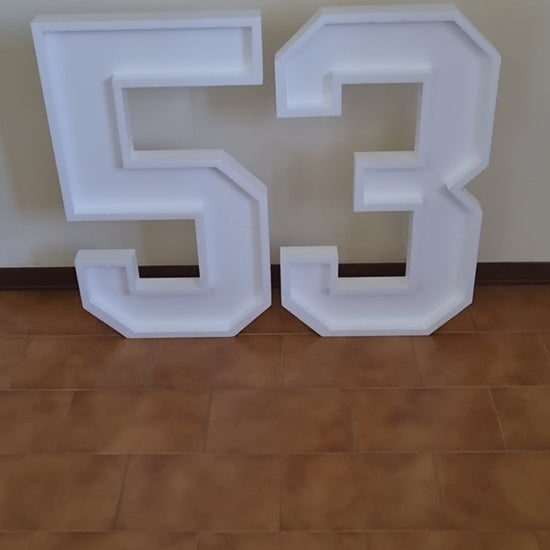 Numero 53 Polistirolo