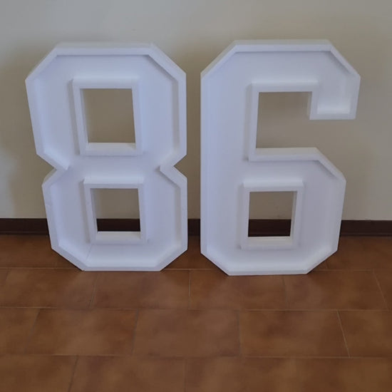 Numero 86 Polistirolo