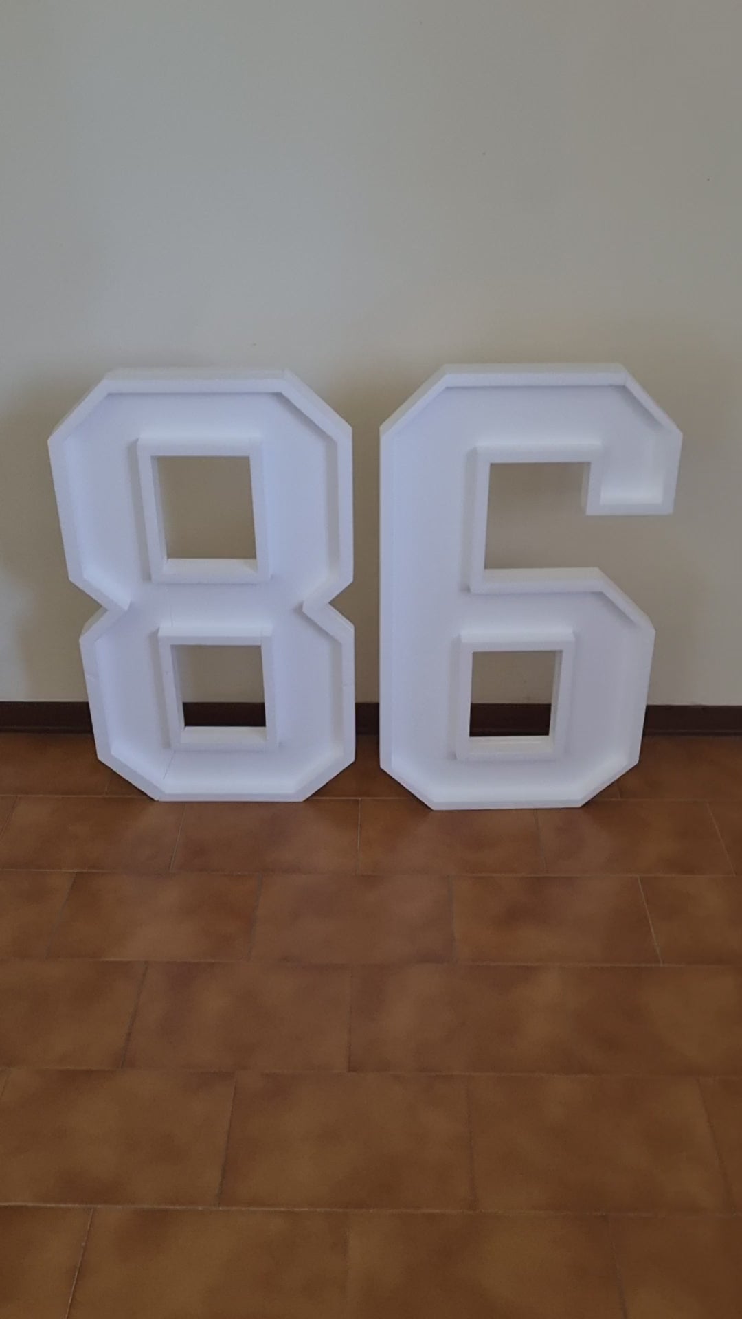 Numero 86 Polistirolo