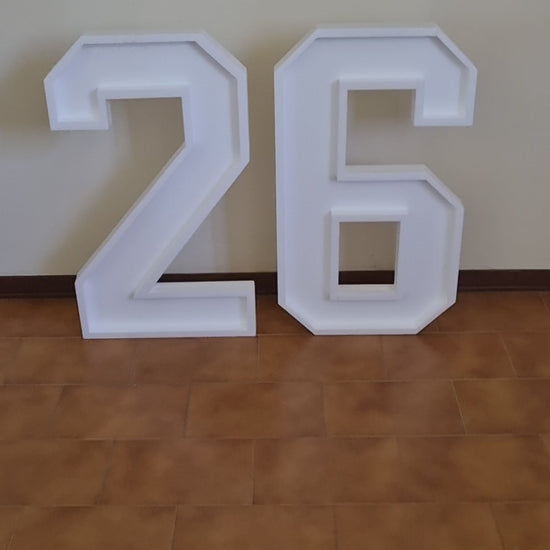 Numero 26 Polistirolo