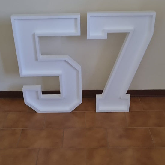 Numero 57 Polistirolo