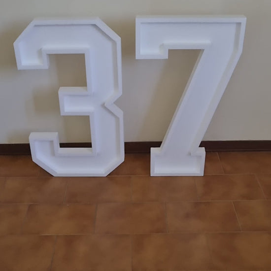 Numero 37 Polistirolo