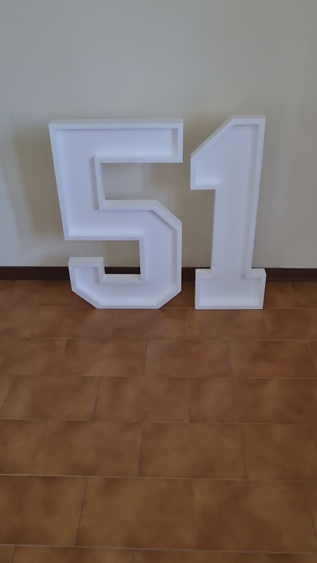Numero 51 Polistirolo