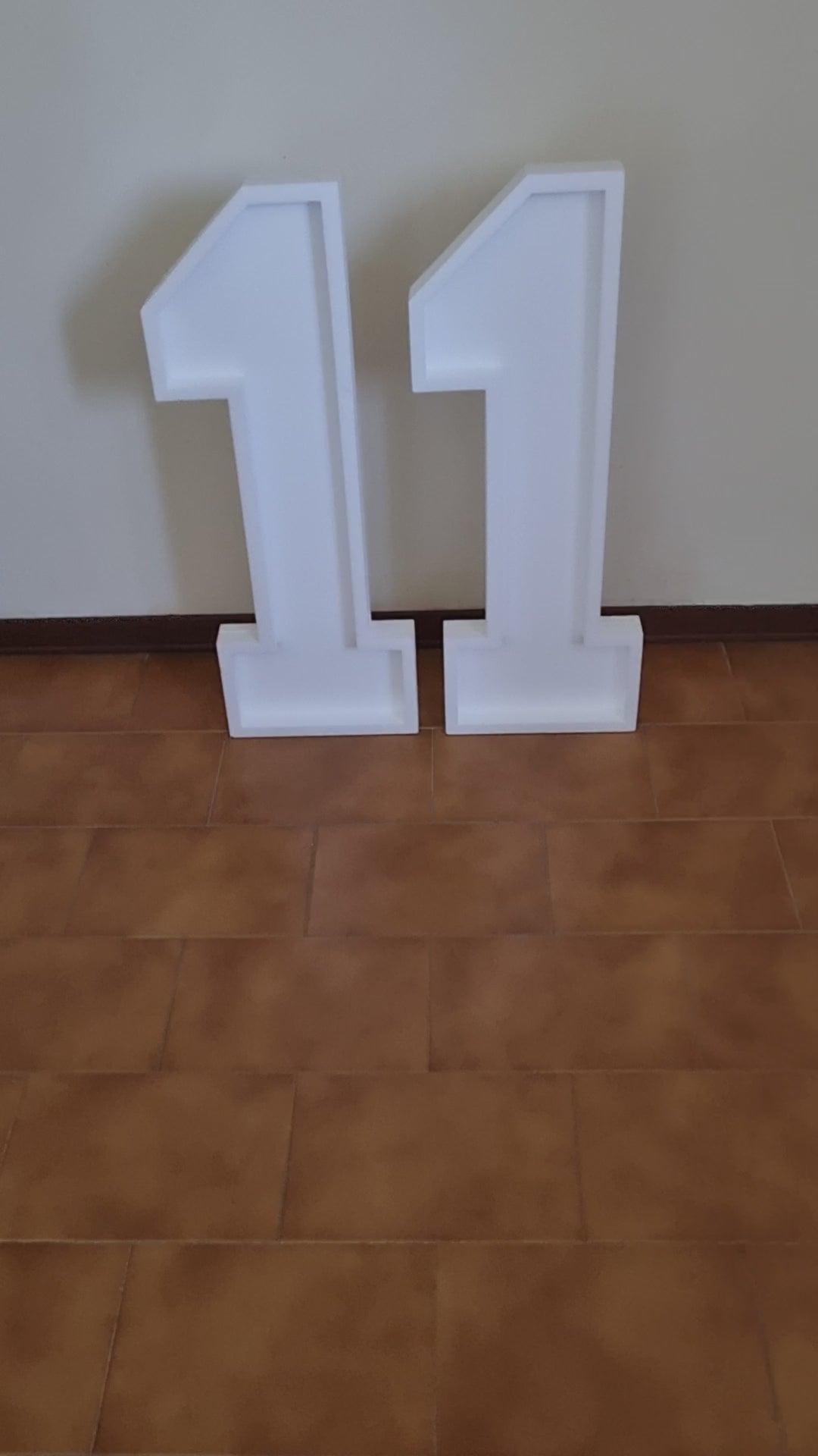 Numero 11 Polistirolo