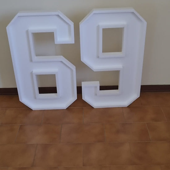 Numero 69 Polistirolo