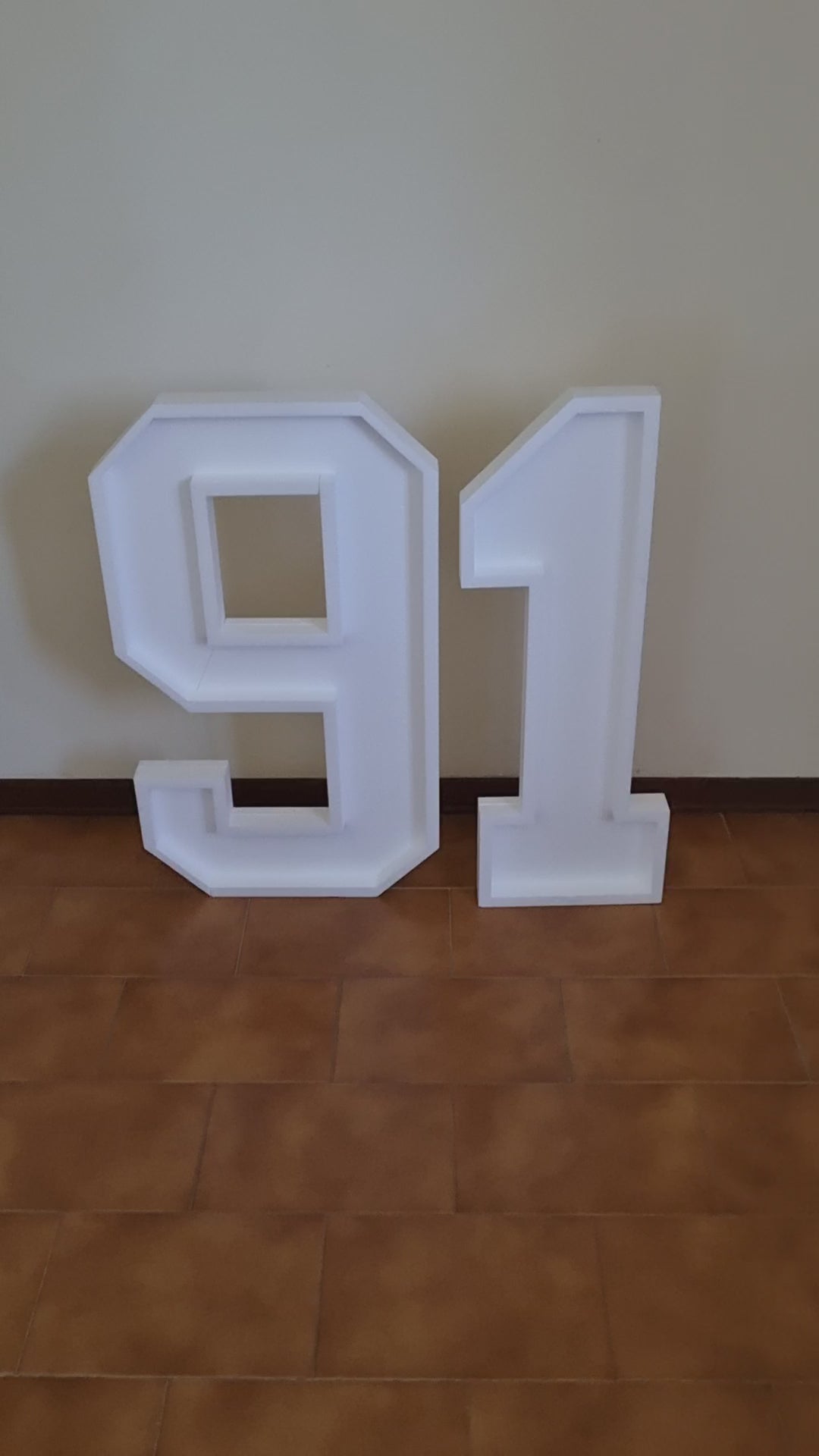Numero 91 Polistirolo