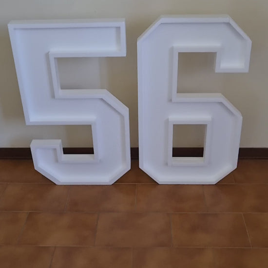 Numero 56 Polistirolo