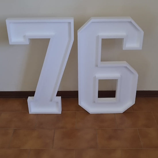 Numero 76 Polistirolo