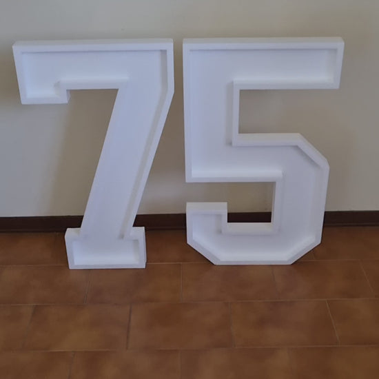 Numero 75 Polistirolo