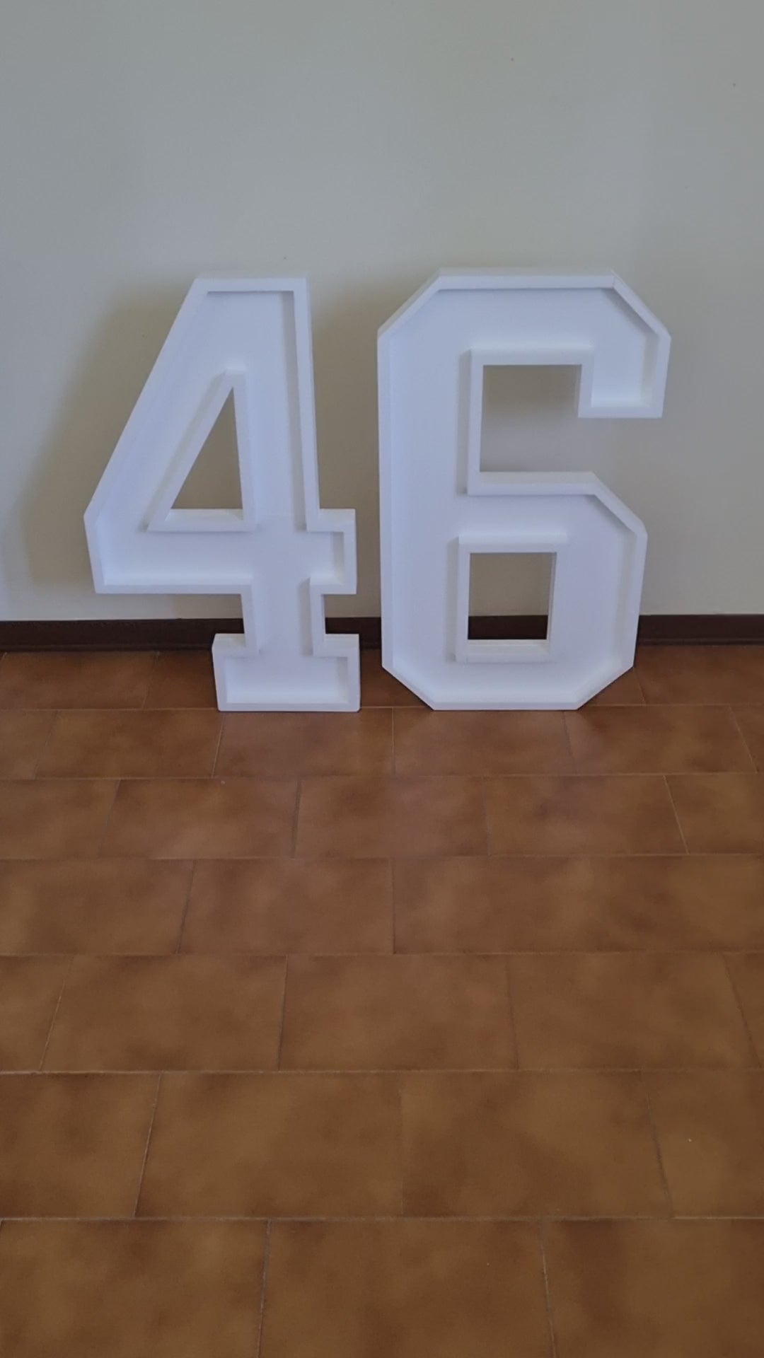 Numero 46 Polistirolo