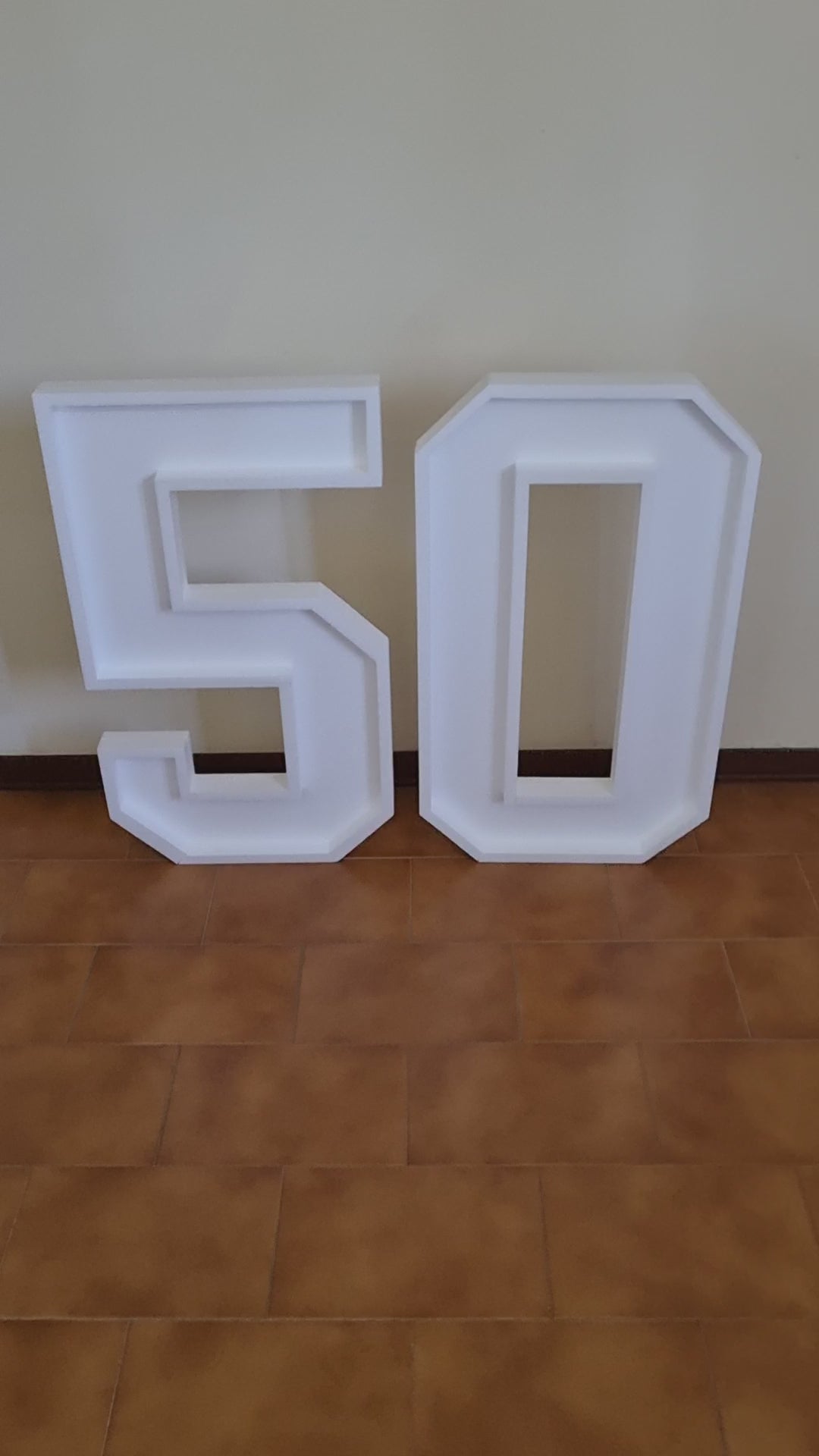 Numero 50 Polistirolo