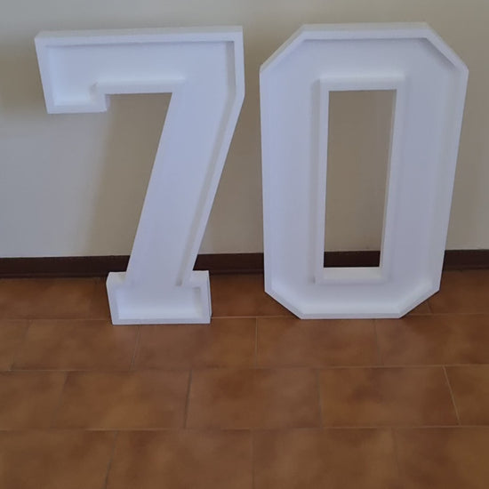 Numero 70 Polistirolo