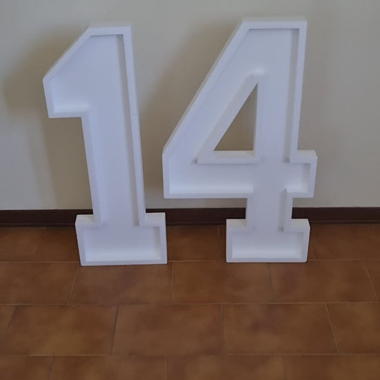 Numero 14 Polistirolo