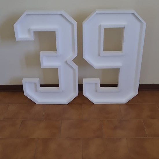 Numero 39 Polistirolo