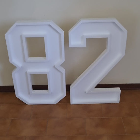 Numero 82 Polistirolo
