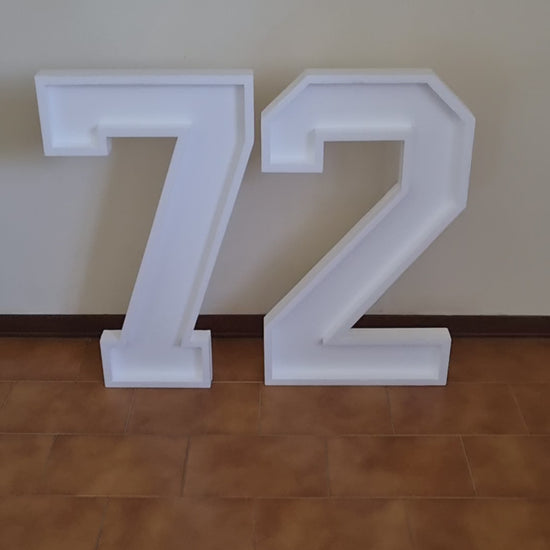 Numero 72 Polistirolo