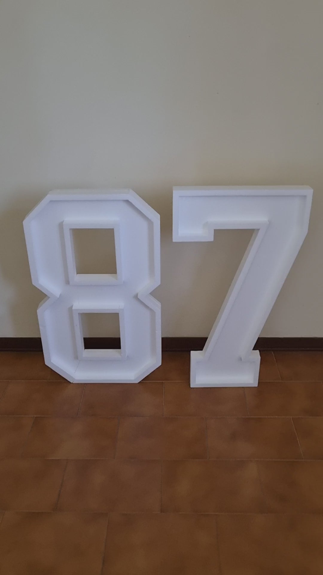 Numero 87 Polistirolo