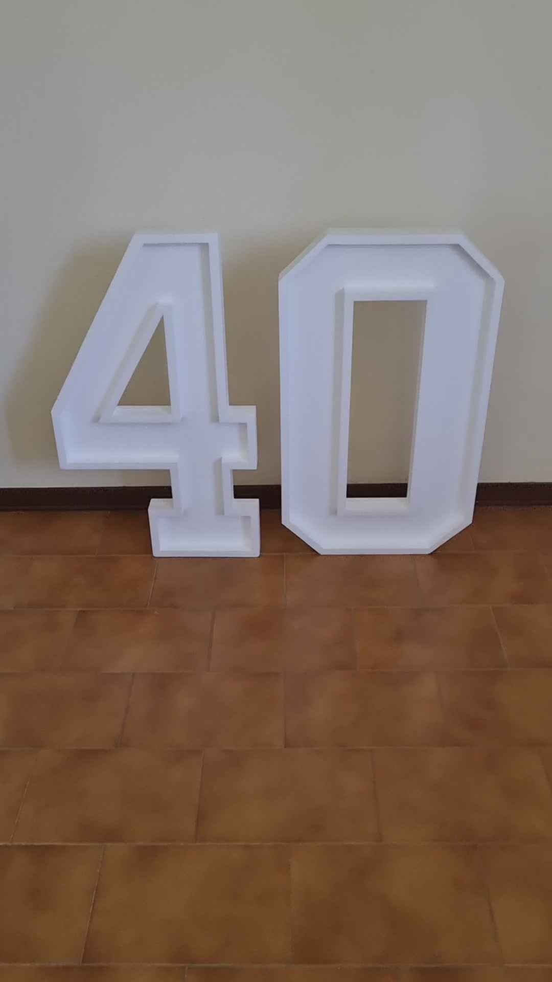 Numero 40 Polistirolo