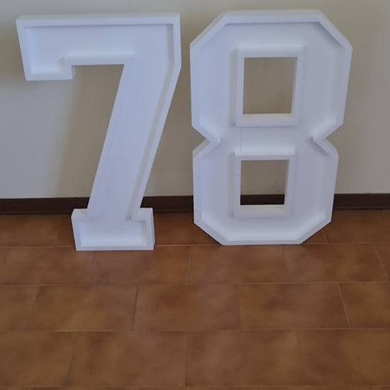 Numero 78 Polistirolo