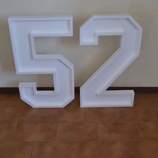 Numero 52 Polistirolo