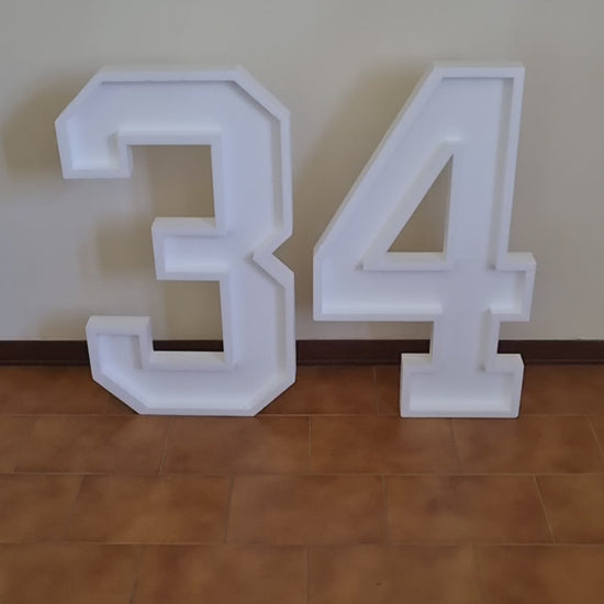 Numero 34 Polistirolo