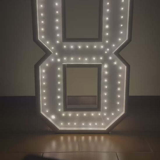 Numero 8 SUPER Luminoso