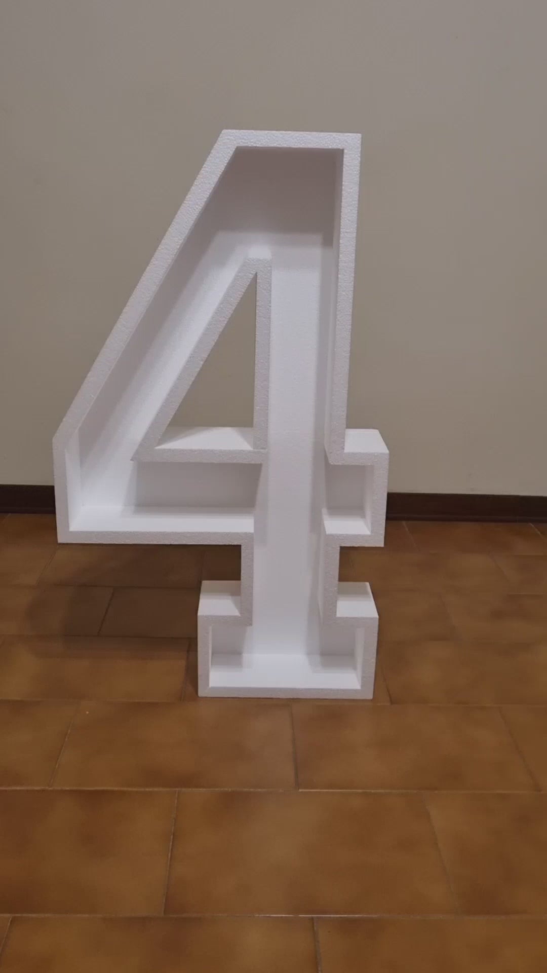 Numero 4 Porta Palloncini Grande