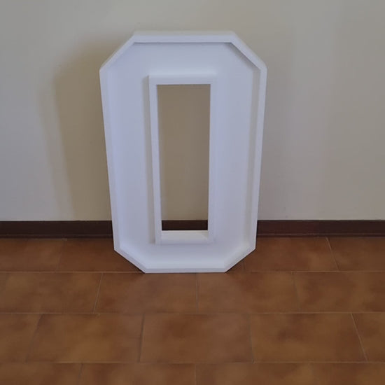 Numero 0 Polistirolo